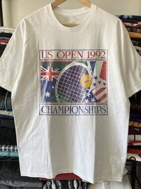 Official US Open 92 Washed White Tee